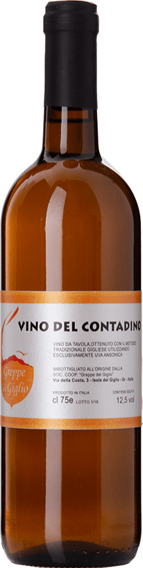 Бесплатная доставка | Белое вино Le Greppe Vino del Contadino I.G.T. Toscana Тоскана Италия Ansonica 75 cl