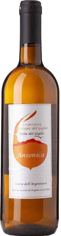 Бесплатная доставка | Белое вино Le Greppe Isola del Giglio I.G.T. Toscana Тоскана Италия Ansonica 75 cl