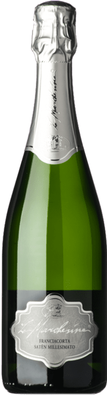 送料無料 | 白スパークリングワイン Le Marchesine Satèn Brut D.O.C.G. Franciacorta ロンバルディア イタリア Chardonnay 75 cl