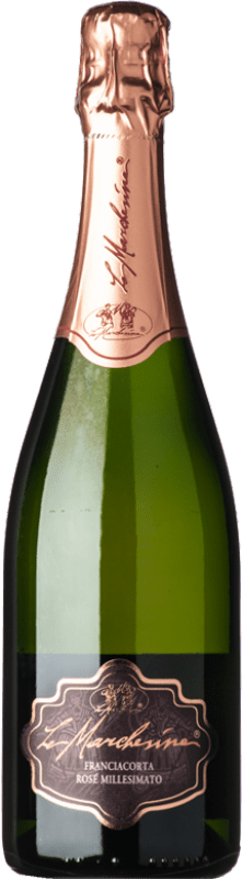 Envío gratis | Espumoso Rosado Le Marchesine Brut Rosé — Rosado D.O.C.G. Franciacorta Lombardia Italia Pinot Negro, Chardonnay 75 cl