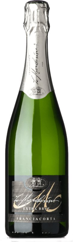 Envío gratis | Espumoso blanco Le Marchesine Extra Brut D.O.C.G. Franciacorta Lombardia Italia Pinot Negro, Chardonnay, Pinot Blanco 75 cl
