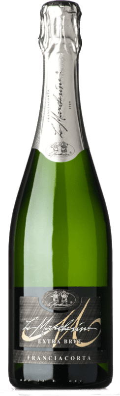 Free Shipping | White sparkling Le Marchesine Extra Brut D.O.C.G. Franciacorta Lombardia Italy Pinot Black, Chardonnay, Pinot White 75 cl