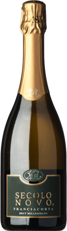 Бесплатная доставка | Белое игристое вино Le Marchesine Secolo Novo Brut — брют D.O.C.G. Franciacorta Ломбардии Италия Chardonnay — Шардоне 75 cl