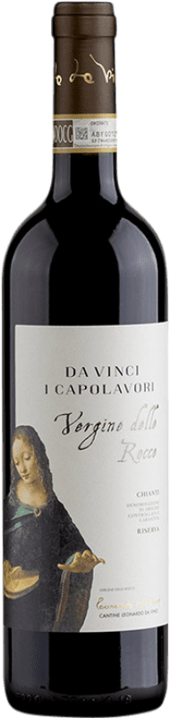 9,95 € | Red wine Leonardo da Vinci Vergine delle Rocce D.O.C.G. Chianti Tuscany Italy Merlot, Sangiovese, Bacca Red Bottle 75 cl