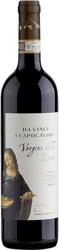 15,95 € | Vino tinto Leonardo da Vinci Vergine delle Rocce D.O.C.G. Chianti Toscana Italia Merlot, Sangiovese, Bacca Roja 75 cl