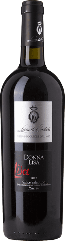 送料無料 | 赤ワイン Leone De Castris Donna Lisa Rosso D.O.C. Salice Salentino プーリア イタリア Malvasia Black, Negroamaro 75 cl