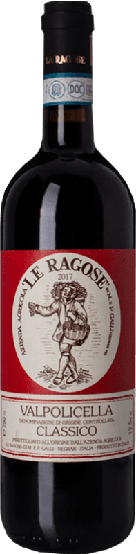 送料無料 | 赤ワイン Le Ragose Classico D.O.C. Valpolicella ベネト イタリア Corvina, Rondinella, Corvinone 75 cl