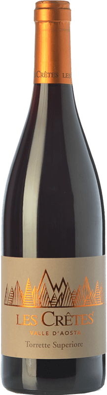 Free Shipping | Red wine Les Cretes Torrette Supérieur D.O.C. Valle d'Aosta Valle d'Aosta Italy Cornalin, Fumin, Petit Rouge 75 cl
