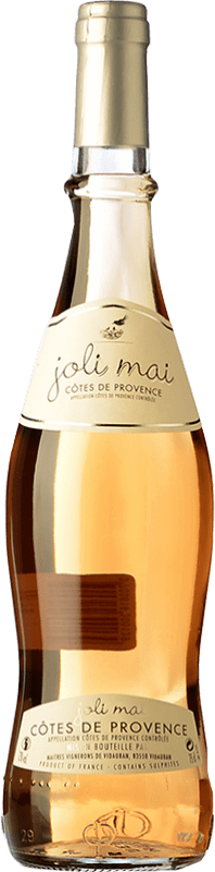 免费送货 | 桃红葡萄酒 LGI Joli Mai Rosé — 桃红葡萄酒 年轻的 鲁西永 法国 Syrah — 西拉, Garnacha — 歌海娜, Cinsault — 珍梭 75 cl