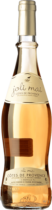 Free Shipping | Rosé wine LGI Joli Mai Rose Young Roussillon France Syrah, Grenache, Cinsault 75 cl