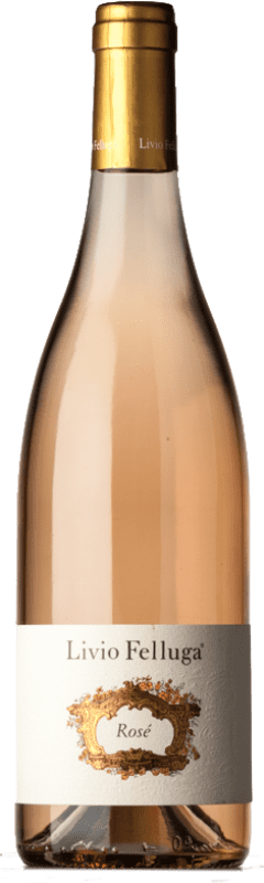 23,95 € | Rosé-Wein Livio Felluga Rosé I.G.T. Friuli-Venezia Giulia Friaul-Julisch Venetien Italien Merlot, Spätburgunder 75 cl