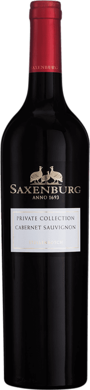 Envío gratis | Vino tinto Saxenburg Private Collection I.G. Stellenbosch Coastal Region Sudáfrica Cabernet Sauvignon 75 cl