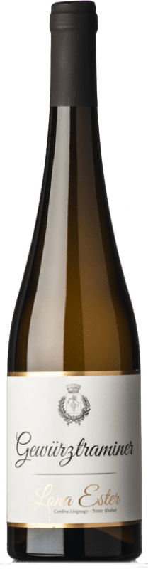 Free Shipping | White wine Lona Ester D.O.C. Trentino Trentino-Alto Adige Italy Gewürztraminer 75 cl