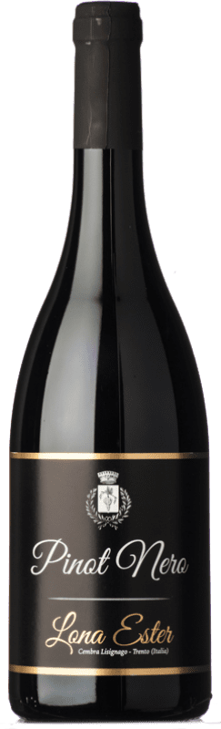 Free Shipping | Red wine Lona Ester D.O.C. Trentino Trentino-Alto Adige Italy Pinot Black 75 cl
