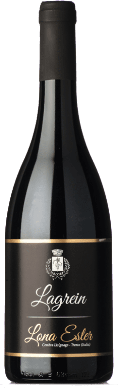 Free Shipping | Red wine Lona Ester D.O.C. Trentino Trentino-Alto Adige Italy Lagrein 75 cl