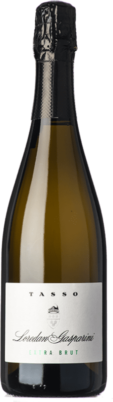 14,95 € 送料無料 | 白スパークリングワイン Loredan Gasparini Tasso エキストラブラット D.O.C.G. Asolo Prosecco