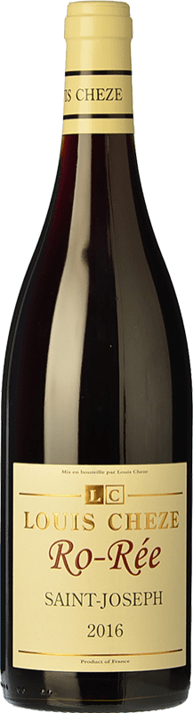 24,95 € | Красное вино Louis Chèze Ro-Rée Crianza — Крианса A.O.C. Saint-Joseph Рона Франция Syrah — Сира 75 cl