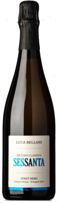 Luca Bellani Sessanta Pas Dosé Pinot Negro Brut Nature Oltrepò Pavese Metodo Classico 75 cl