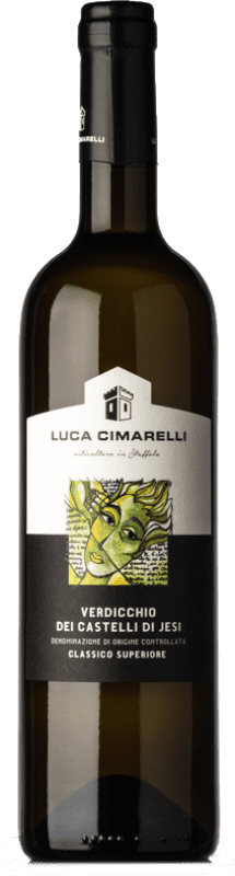 7,95 € 送料無料 | 白ワイン Luca Cimarelli Superiore D.O.C. Verdicchio dei Castelli di Jesi