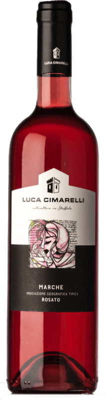 免费送货 | 玫瑰酒 Luca Cimarelli Rosato I.G.T. Marche 马尔凯 意大利 Montepulciano 75 cl