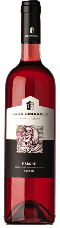 6,95 € 送料無料 | ロゼワイン Luca Cimarelli Rosato I.G.T. Marche