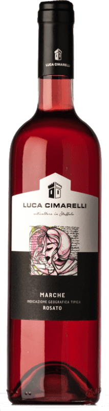 Free Shipping | Rosé wine Luca Cimarelli Rosato I.G.T. Marche Marche Italy Montepulciano 75 cl