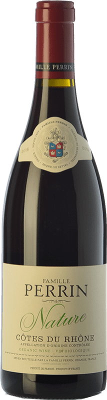 10,95 € | Красное вино Nicolas Perrin Nature Organic Дуб A.O.C. Côtes du Rhône Рона Франция Syrah, Grenache 75 cl