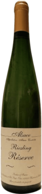 Free Shipping | White wine Gérard Schueller Reserve A.O.C. Alsace Alsace France Riesling Organic 75 cl