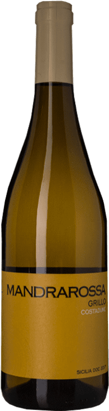 11,95 € Envio grátis | Vinho branco Mandrarossa Costadune D.O.C. Sicilia