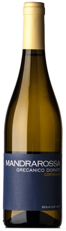 Envoi gratuit | Vin blanc Mandrarossa Costadune D.O.C. Sicilia Sicile Italie Grecanico 75 cl