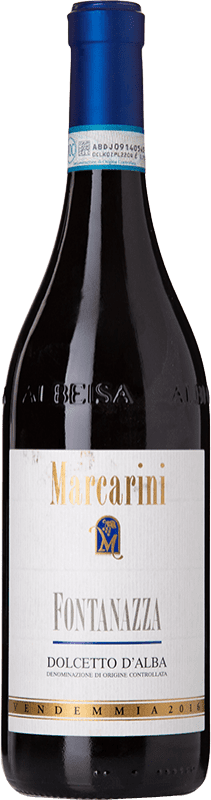 Бесплатная доставка | Красное вино Marcarini Fontanazza D.O.C.G. Dolcetto d'Alba Пьемонте Италия Dolcetto — Дольчетто 75 cl