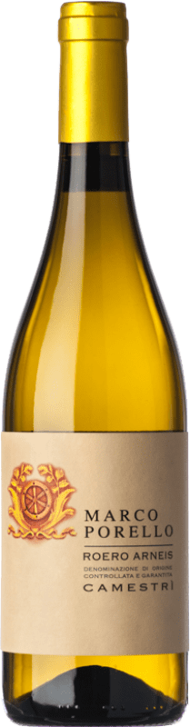 Envio grátis | Vinho branco Marco Porello Camestrì D.O.C.G. Roero Piemonte Itália Arneis 75 cl