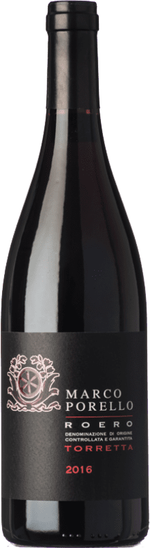 21,95 € | Красное вино Marco Porello Torretta D.O.C.G. Roero Пьемонте Италия Nebbiolo — Неббиоло 75 cl