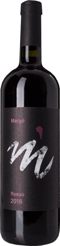 Бесплатная доставка | Красное вино Margò Rosso I.G.T. Umbria Umbria Италия Sangiovese 75 cl