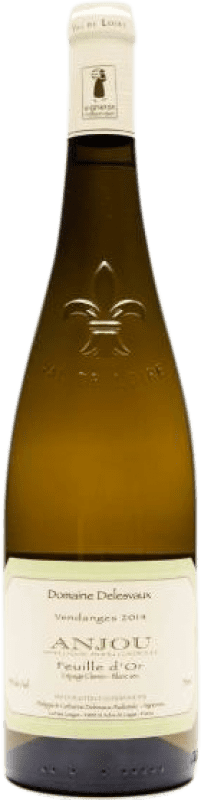 Free Shipping | White wine Philippe Delesvaux Blanc Feuille d'Or A.O.C. Anjou Loire France Chenin White Organic 75 cl