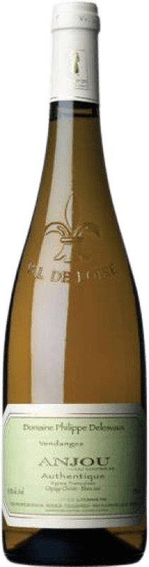 Free Shipping | White wine Philippe Delesvaux Blanc Authentique A.O.C. Anjou Loire France Chenin White Organic 75 cl