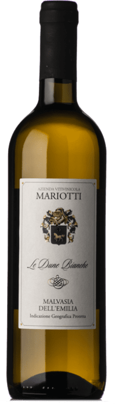 Бесплатная доставка | Белое вино Mariotti Le Dune Bianche I.G.T. Emilia Romagna Эмилия-Романья Италия Malvasia di Candia Aromatica 75 cl