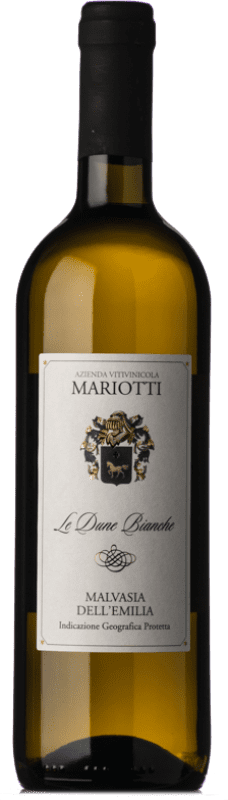 12,95 € | Vin blanc Mariotti Le Dune Bianche I.G.T. Emilia Romagna Émilie-Romagne Italie Malvasia di Candia Aromatica 75 cl