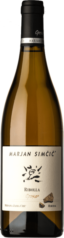 Envoi gratuit | Vin blanc Simčič Marjan Opoka I.G. Primorska Goriška Brda Slovénie Ribolla Gialla 75 cl