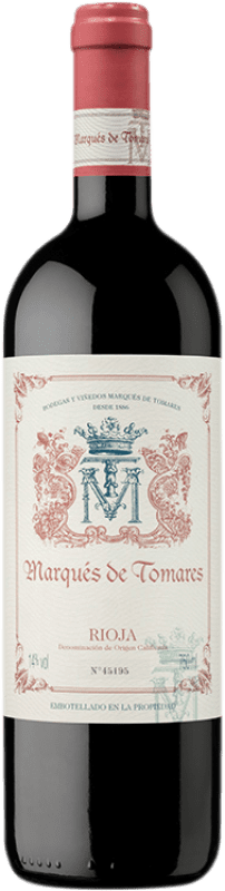 Бесплатная доставка | Красное вино Marqués de Tomares старения D.O.Ca. Rioja Ла-Риоха Испания Tempranillo, Graciano 75 cl