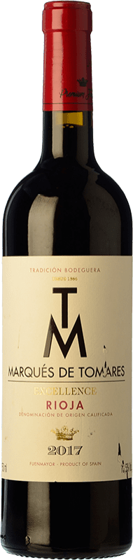 Бесплатная доставка | Красное вино Marqués de Tomares Excelence Дуб D.O.Ca. Rioja Ла-Риоха Испания Tempranillo, Graciano 75 cl