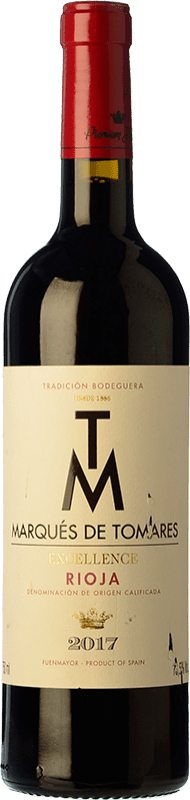 Free Shipping | Red wine Marqués de Tomares Excelence Oak D.O.Ca. Rioja The Rioja Spain Tempranillo, Graciano 75 cl