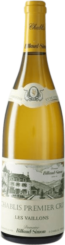 36,95 € Spedizione Gratuita | Vino bianco Billaud-Simon Vaillons A.O.C. Chablis Premier Cru