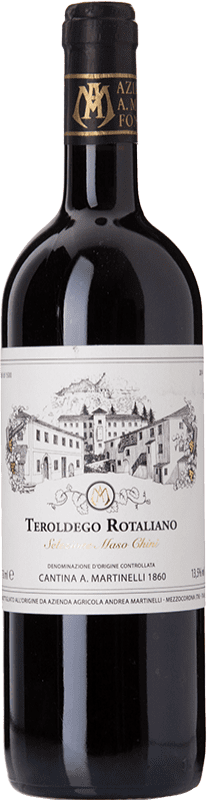 Envio grátis | Vinho tinto Martinelli Sel Maso Chini D.O.C. Teroldego Rotaliano Trentino-Alto Adige Itália Teroldego 75 cl