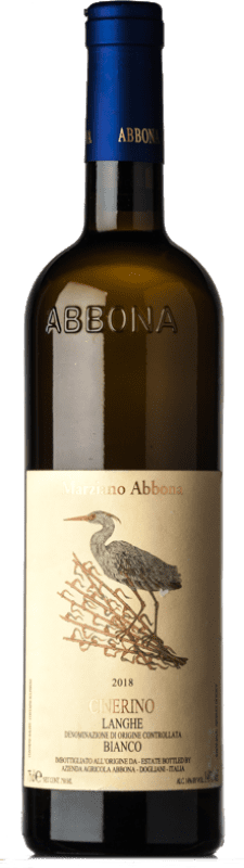 26,95 € Бесплатная доставка | Красное вино Abbona Bianco Cinerino D.O.C. Langhe