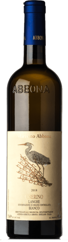 26,95 € | Vin rouge Abbona Bianco Cinerino D.O.C. Langhe Piémont Italie Viognier 75 cl