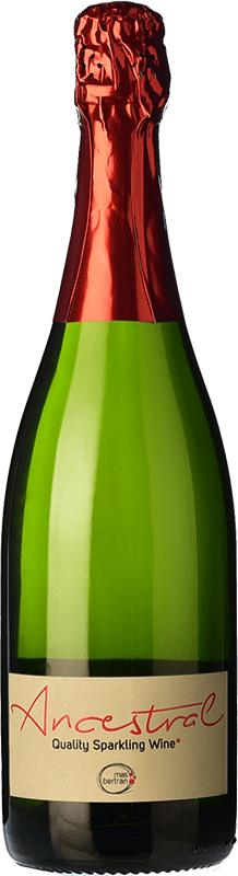 13,95 € | Espumante branco Mas Bertran Ancestral Brut Nature Jovem D.O. Penedès Catalunha Espanha Xarel·lo 75 cl