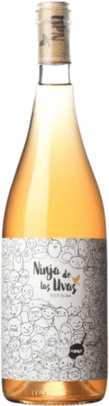 Free Shipping | White Wine La del Terreno Ninja de las Uvas Blanco D.O. Bullas Region of Murcia Spain Macabeo Organic 75 cl