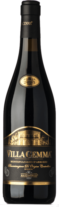 95,95 € Kostenloser Versand | Rotwein Masciarelli Villa Gemma Reserve — Gereift D.O.C. Montepulciano d'Abruzzo
