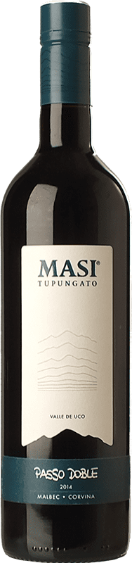 Free Shipping | Red wine Tupungato Passo Doble I.G. Valle de Uco Uco Valley Argentina Malbec, Corvina 75 cl